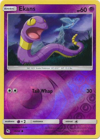 Ekans 26/68 - Holo Reverse-Kantocards