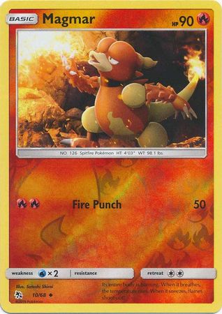 Magmar 10/68 - Holo Reverse-Kantocards