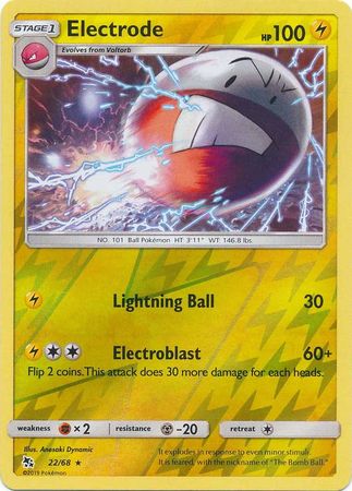 Electrode 22/68 - Holo Reverse-Kantocards