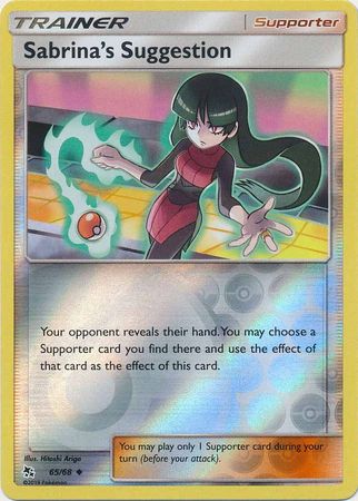 Sabrina's Suggestion 65/68 - Holo Reverse-Kantocards