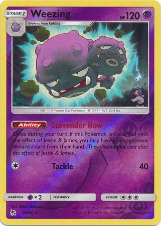 Weezing 29/68 - Holo Reverse-Kantocards