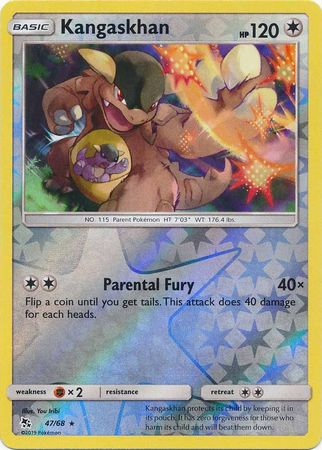 Kangaskhan 47/68 - Holo Reverse-Kantocards