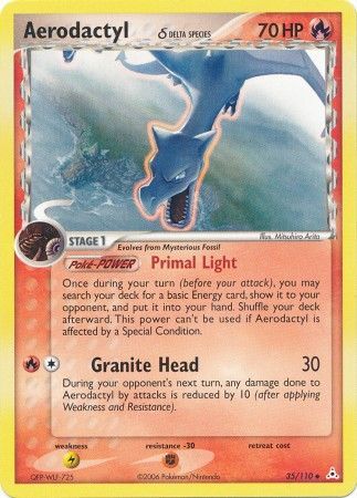 Aerodactyl (delta species) 35/110-Kantocards