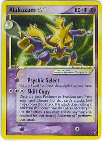 Alakazam Star 99/100-Kantocards