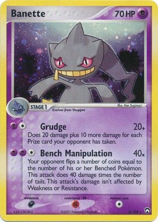 Banette 4/108-Kantocards