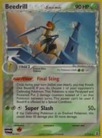 Beedrill (delta species) 1/113-Kantocards