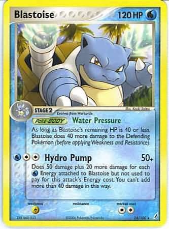 Blastoise 14/100-Kantocards
