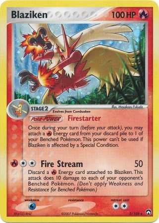 Blaziken 5/108-Kantocards