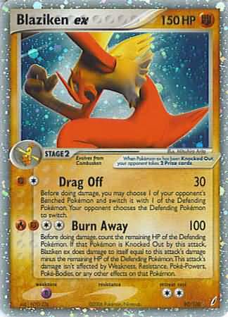 Blaziken ex 90/100-Kantocards