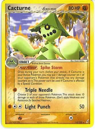 Cacturne (deltas species) 15/100-Kantocards