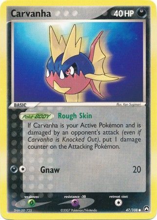 Carvanha 47/108-Kantocards