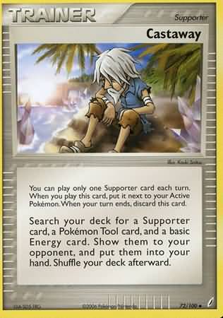 Castaway 72/100-Kantocards