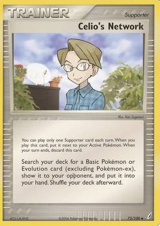 Celio's Network 73/100-Kantocards