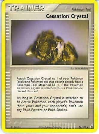 Cessation Crystal 74/100-Kantocards