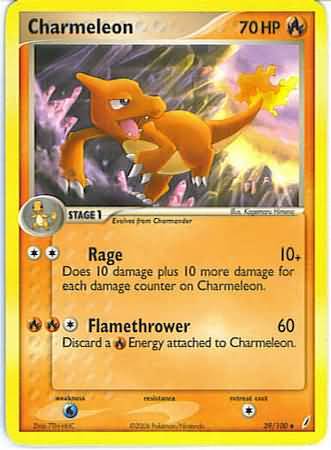 Charmeleon 29/100-Kantocards