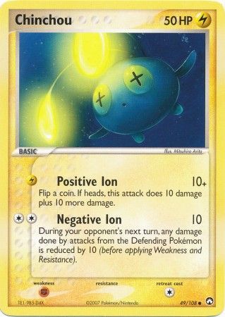 Chinchou 49/108-Kantocards