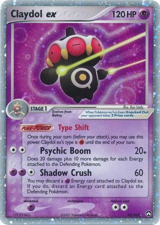 Claydol ex 93/108-Kantocards