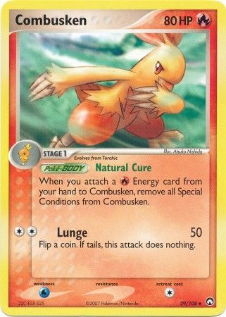 Combusken 29/108-Kantocards