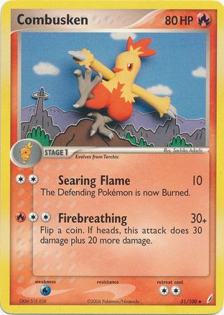 Combusken 31/100-Kantocards