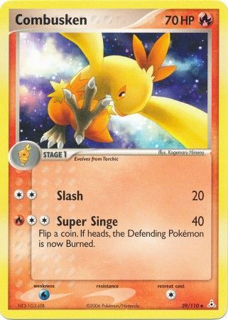 Combusken 39/110-Kantocards