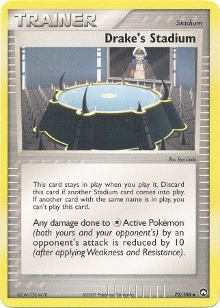 Drake's Stadium 72/108-Kantocards