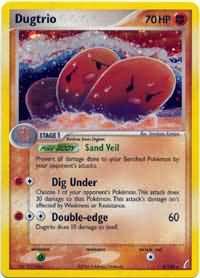 Dugtrio 5/100-Kantocards