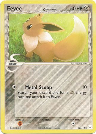 Eevee (delta species) 68/113-Kantocards