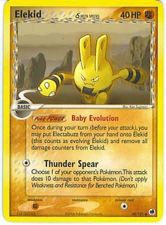 Elekid (delta species) 48/101-Kantocards