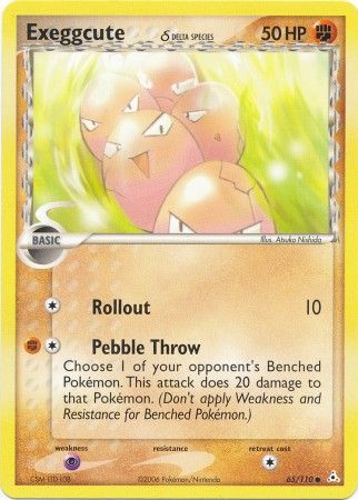 Exeggcute (delta species) 65/110-Kantocards