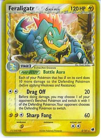 Feraligatr (delta species) 2/101-Kantocards