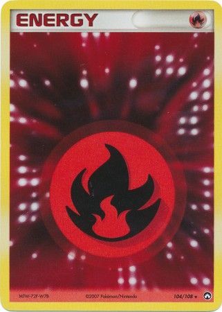 Fire Energy 104/108-Kantocards