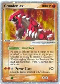Groudon ex 93/100-Kantocards