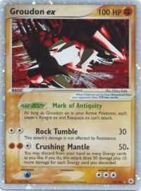 Groudon ex 93/101-Kantocards