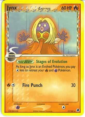 Jynx (delta species) 17/101-Kantocards