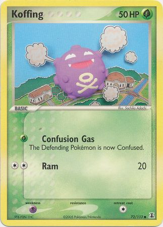 Koffing 72/113-Kantocards