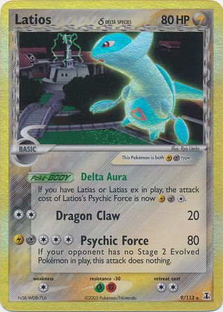 Latios (delta species) 9/113-Kantocards