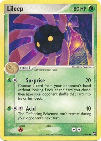 Lileep 52/108-Kantocards