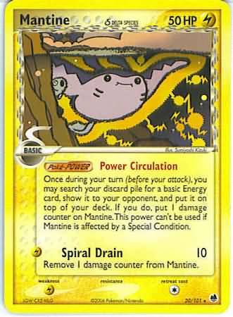 Mantine (delta species) 20/101-Kantocards