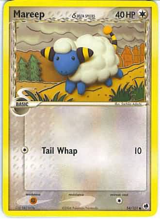 Mareep (delta species) 54/101-Kantocards