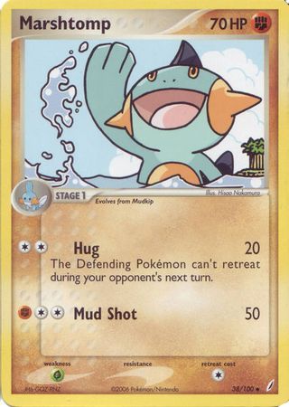 Marshtomp 38/100-Kantocards