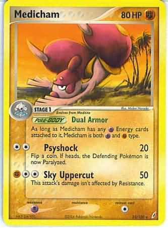 Medicham 25/100-Kantocards