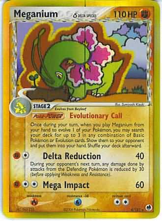 Meganium (delta species) 4/101-Kantocards