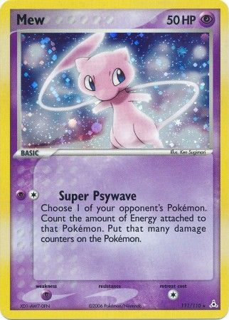 Mew 111/110-Kantocards