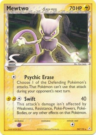 Mewtwo (delta species) 24/110-Kantocards