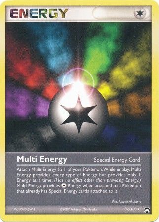 Multi Energy 89/108-Kantocards