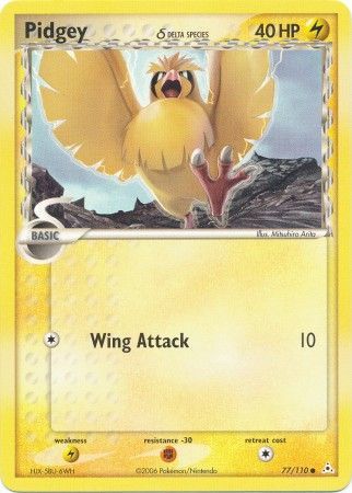 Pidgey (delta species) 77/110-Kantocards