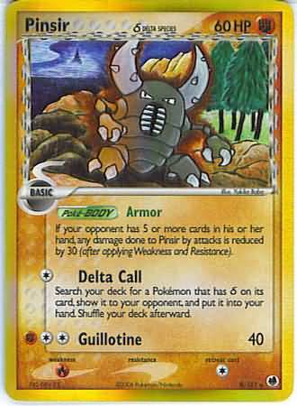 Pinsir (delta species) 9/101-Kantocards