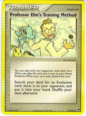 Professor Elm's Training Method 79/101-Kantocards