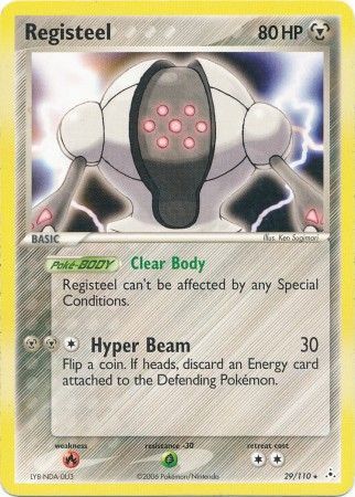 Registeel 29/110-Kantocards