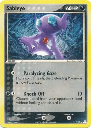 Sableye 31/110-Kantocards